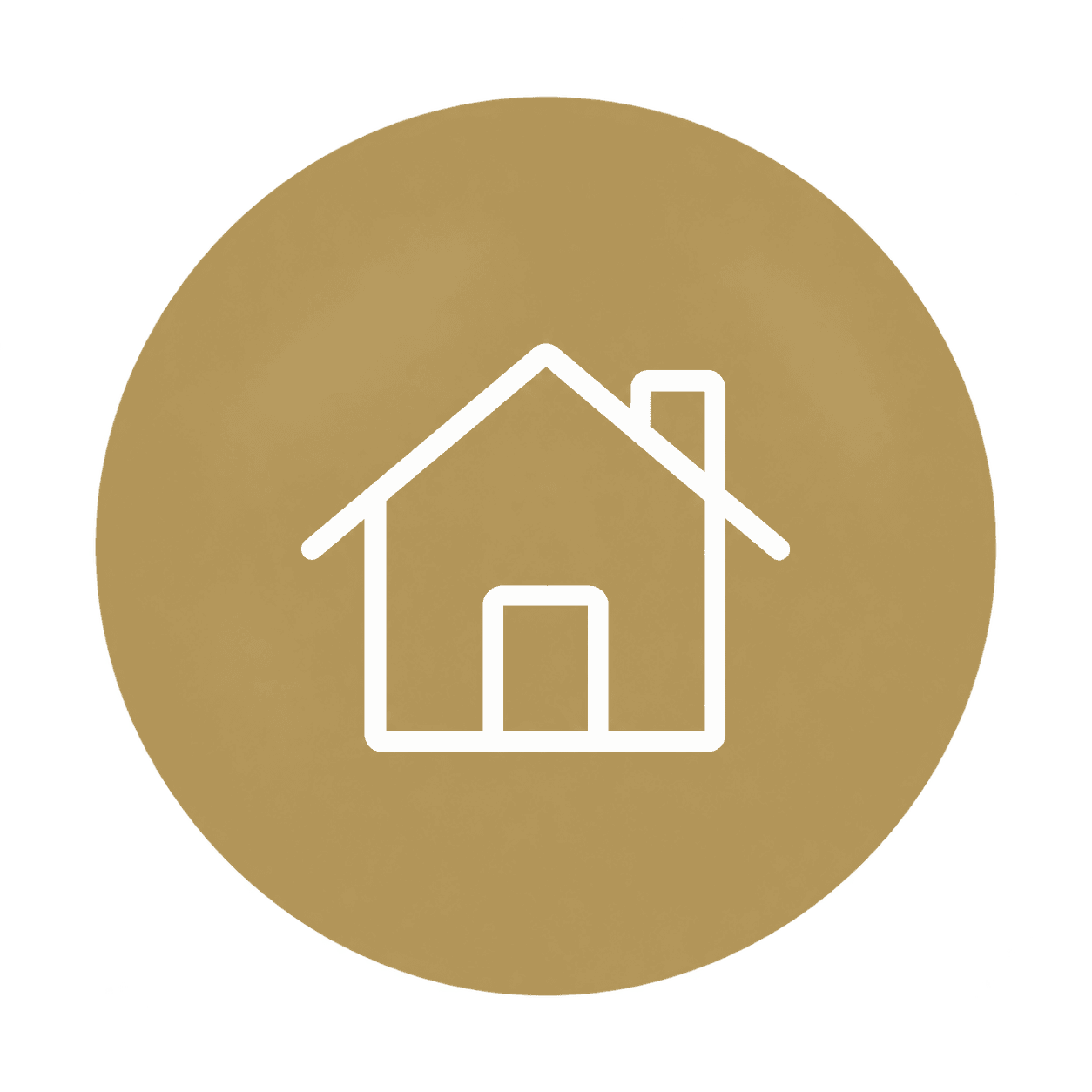 Minimalist real estate house icon
