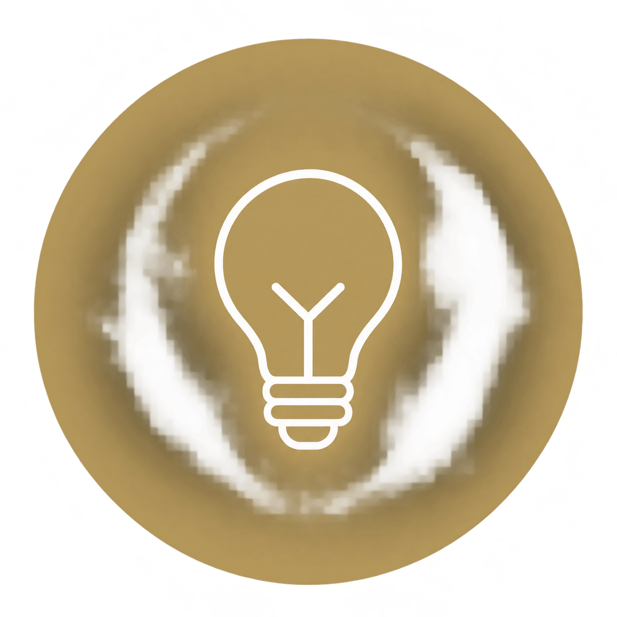 Property management light bulb icon